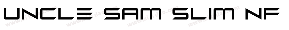 Uncle Sam Slim NF W0字体转换